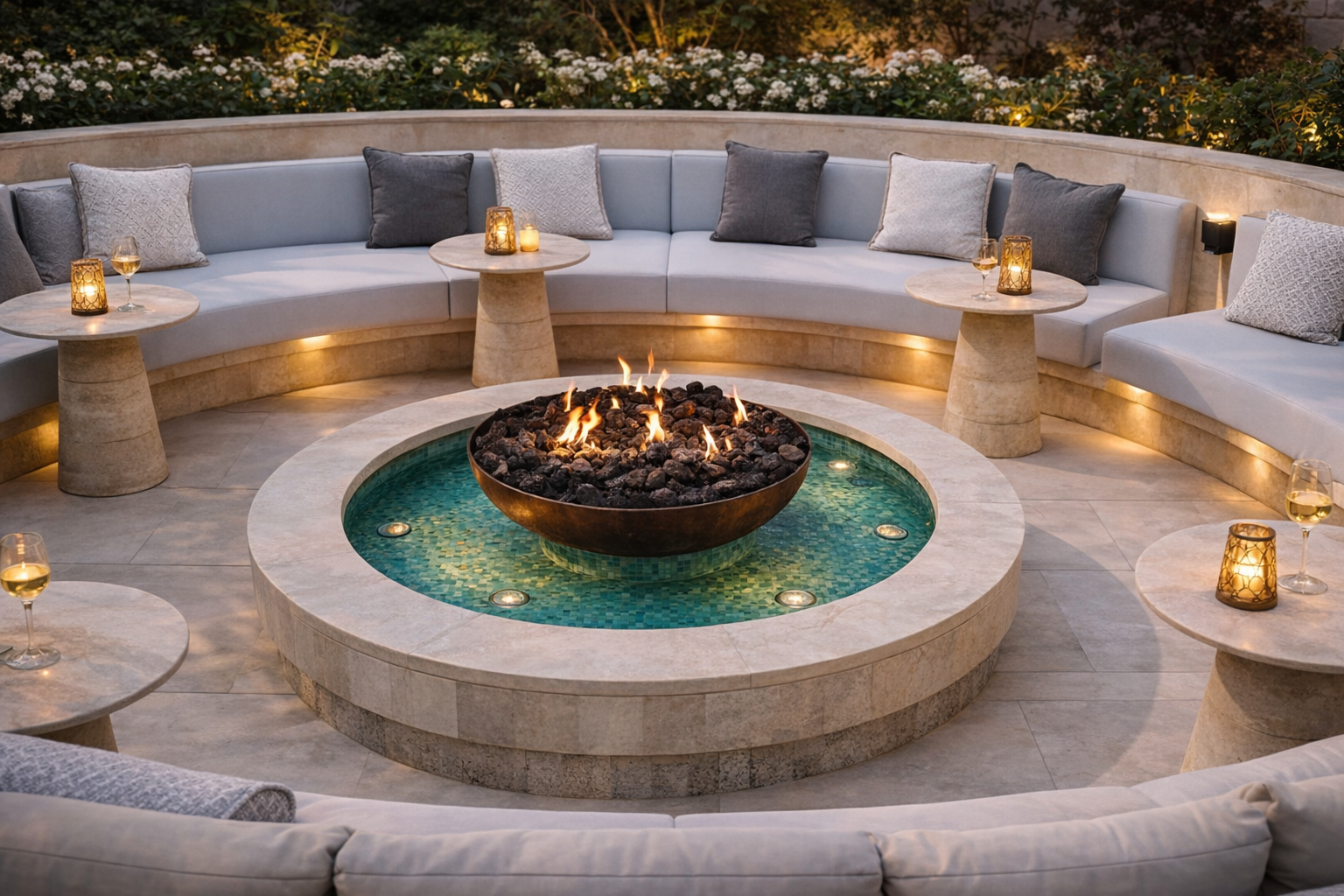 Winter Fire Features UAE - Fireworld BBQ UAE