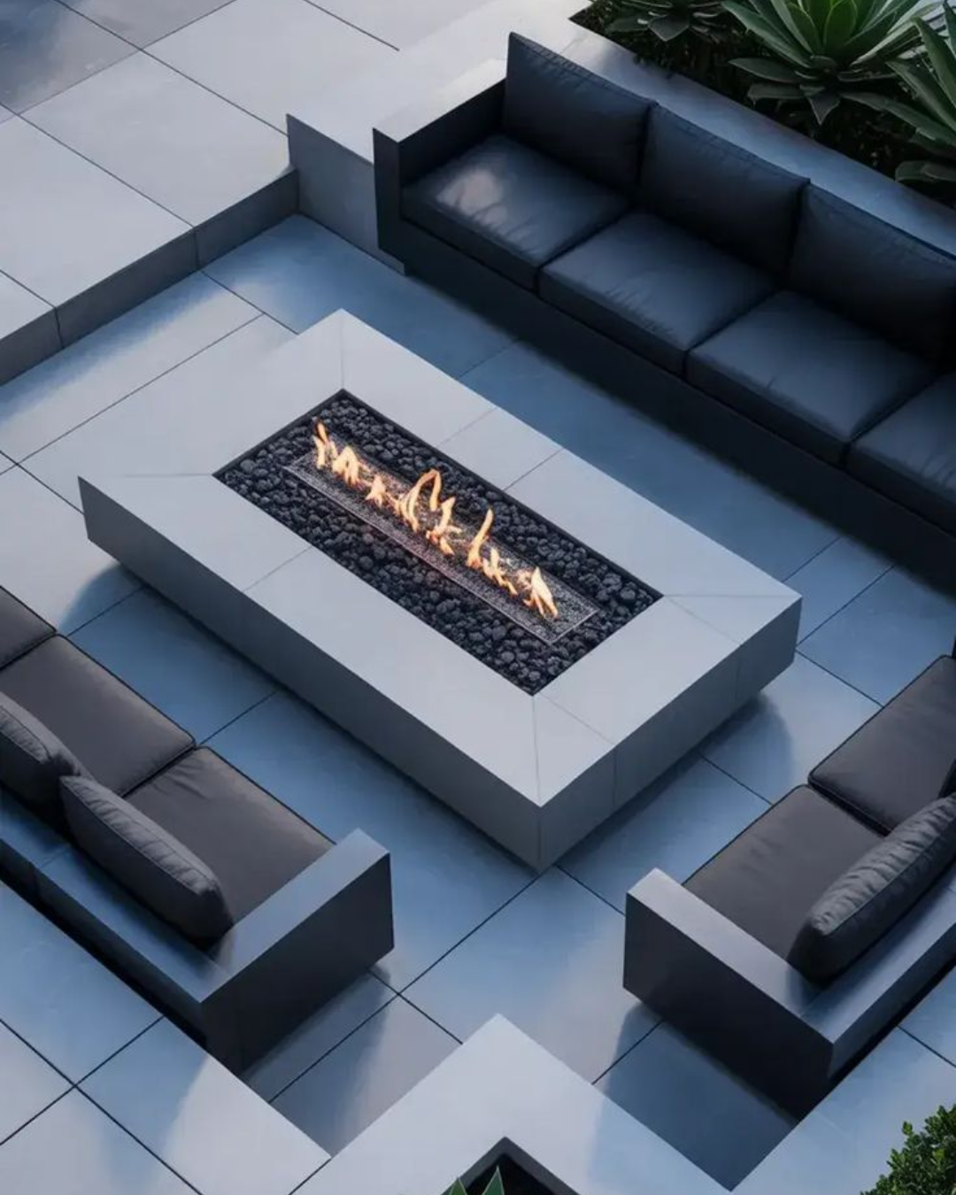 Built-in Outdoor Firepit UAE